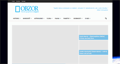 Desktop Screenshot of e-obzor.cz
