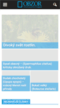 Mobile Screenshot of e-obzor.cz