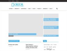 Tablet Screenshot of e-obzor.cz